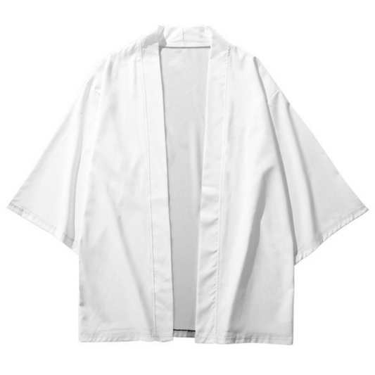 Simple Kotai Haori (White)